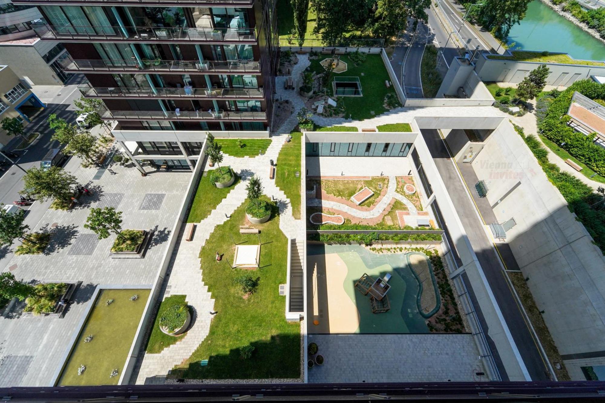 Amazing View Over Vienna And Infinity Pool Exterior foto
